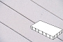 Плитка тротуарная Готика Profi, Плита, кристалл, частичный прокрас, б/ц, 600*200*60 мм