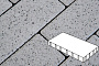 Плитка тротуарная Готика, City Granite FERRO, Плита, Белла Уайт, 600*300*60 мм