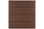 Кирпич облицовочный ЛСР темно-коричневый гладкий, утолщенные стенки, 250*120*65 мм