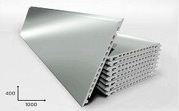 Керамогранитная плита Faveker GA16 для НФС, Metalizado, 1200*400*18 мм