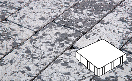 Плитка тротуарная Готика, Granite FINERRO, Квадрат, Диорит, 300*300*100 мм