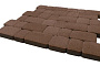 Плитка тротуарная SteinRus Инсбрук Альт Б.1.Фсм.6, Old-age, коричневый, толщина 60 мм