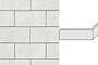 Угловой декоративный кирпич для навесных вентилируемых фасадов правый White Hills Тиволи цвет F550-05