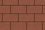 Плитка тротуарная Прямоугольник (Ла-Линия) Б.1.П.8 гранит красный, 300*200*80 мм
