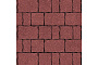 Плитка тротуарная SteinRus Старый город Б.2.Фсм.6, Native, красный, толщина 60 мм