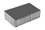 Плитка тротуарная Прямоугольник (Ла-Линия) Б.1.П.8 гладкий серый, 300*200*80 мм