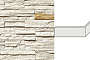 Облицовочный камень White Hills Зендлэнд угловой элемент цвет 240-05