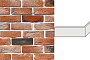 Декоративный кирпич White Hills Кельн брик угловой элемент цвет 321-55