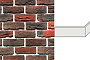 Декоративный кирпич White Hills Бремен брик угловой элемент цвет 306-45