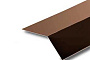 Карнизная планка (капельник) BRAAS коричневая, 2000 мм