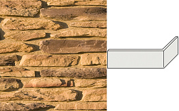 Облицовочный камень White Hills Айгер угловой элемент цвет 540-65
