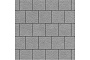 Плитка тротуарная SteinRus Виго В.3.К.8, Antico, серый, 200*200*80 мм