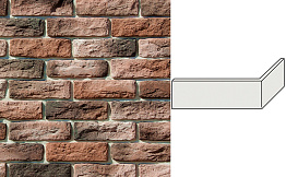 Декоративный кирпич White Hills Брюгге брик угловой элемент цвет 316-75