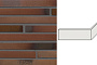 Клинкерная плитка угловая Stroeher Riegel 50, 455 braun-blau, 240*115*40*14 мм