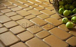 Плитка тротуарная Steingot Моноцвет, Классика, желтый, толщина 60 мм