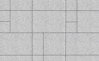 Плитка тротуарная Грандо Б.9.Ф.6см гранит белый