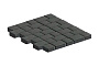 Плитка тротуарная SteinRus Инсбрук Альт Дуо, гладкая, серый, толщина 40 мм