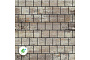 Плитка тротуарная SteinRus Армор В.2.К.8, гладкая, ColorMix Берилл, 100*100*100 мм