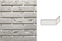 Угловой декоративный кирпич Redstone Light brick LB-00/U, 202*96*49 мм