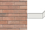 Угловой декоративный кирпич для навесных вентилируемых фасадов правый White Hills Норвич брик цвет F374-90