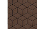 Плитка тротуарная SteinRus Полярная звезда Б.5.Ф.8, гладкая, коричневый, 250*150*60 мм