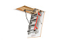 Металлическая лестница FAKRO LML Lux, высота 2800 мм, размер люка 600*1200 мм