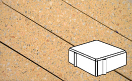 Плита тротуарная Готика Granite FINERRO, квадрат, Павловское 100*100*80 мм
