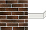 Декоративный кирпич White Hills Сити брик угловой элемент цвет 379-45
