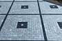 Плитка тротуарная Прямоугольник (Ла-Линия) Б.1.П.8 Стоунмикс белый, 300*200*80 мм