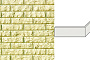 Декоративный кирпич White Hills Алтен брик угловой элемент цвет 310-35