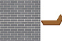 Клинкерная облицовочная угловая плитка King Klinker Dream House для НФС, 12 Mosty morning, 240*71*115*14 мм