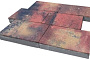 Плитка тротуарная SteinRus Парк Плейс Б.3.П.8, гладкая, ColorMix Оригон, 600*300*80 мм