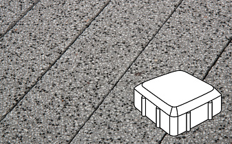 Плитка тротуарная Готика, City Granite FINERRO, Старая площадь, Цветок Урала, 160*160*60 мм