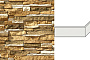 Облицовочный камень White Hills Норд Ридж угловой элемент цвет 270-25