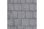 Плитка тротуарная SteinRus Квадрат Лайн большой Б.1.К.6, Old-age, серый, 200*200*60 мм
