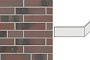 Клинкерная плитка угловая Stroeher Brickwerk, 655 violettrot, 240*115*71*12 мм