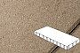 Плитка тротуарная Готика Profi, Плита, желтый, частичный прокрас, с/ц, 1000*500*80 мм