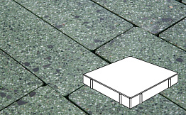 Плитка тротуарная Готика, Granite FINO, Квадрат, Порфир, 500*500*100 мм
