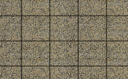 Плитка тротуарная Квадрат (ЛА-Линия) А.2.К.4 Гранит+ желтый с черным 200*200*40 мм