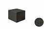 Бетонный Куб-2 ВЫБОР гранит цвет с пигментом черный (без подставки) 420*420*420 мм