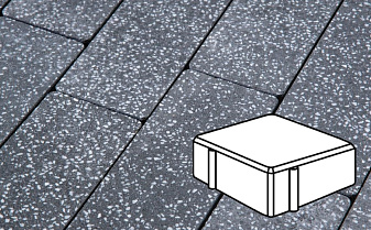 Плитка тротуарная Готика, Granite FINO, Квадрат, Суховязкий, 100*100*60 мм