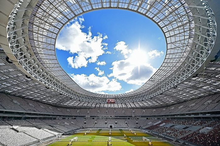 Компания Славдом приняла участие в реконструкции крупнейшего стадиона «Лужники» в Москве.