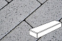 Плитка тротуарная Готика Granite FERRO, паркет, Белла Уайт 300*100*80 мм