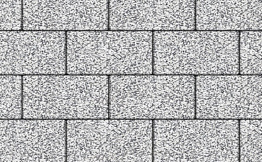 Плитка тротуарная Прямоугольник (Ла-Линия) Б.1.П.8 Стоунмикс белый с черным, 300*200*80 мм