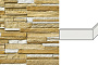 Облицовочный камень White Hills Зендлэнд угловой элемент цвет 240-15