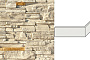 Облицовочный камень White Hills Фьорд Лэнд угловой элемент цвет 200-05
