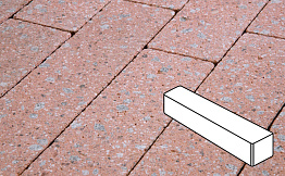 Плитка тротуарная Готика Granite FINERRO, ригель, Травертин 360*80*80 мм