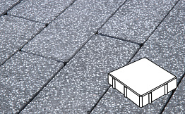 Плита тротуарная Готика Granite FINERRO, квадрат, Суховязский 150*150*80 мм