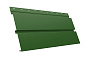 Софит металлический Grand Line Квадро брус без перфорации, сталь 0,45 мм PE, RAL 6002 лиственно-зеленый