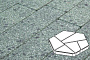 Плитка тротуарная Готика, City Granite FINERRO, Полигональ, Порфир, 893*780*80 мм